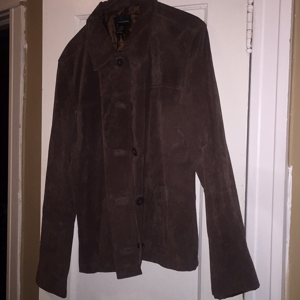 MODA SUEDE JACKET XL